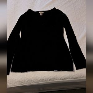 Black V- Neck Arizona Sweater